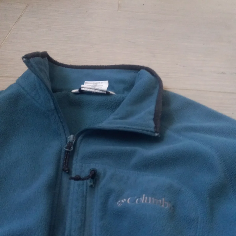 Columbia Sportswear Mens 1/4 Zip Pullover Sweater Stretch Outdoor Blue Size 2XL